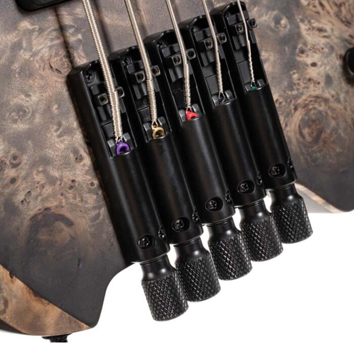Cort Space5-SDB Star Dust Black Colour 5 String Bass Guitar Bartolini MK-1 Pickups and Active 3-band