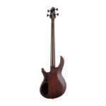 CORT B4 Element Fretless Bass Guitar Trans Black