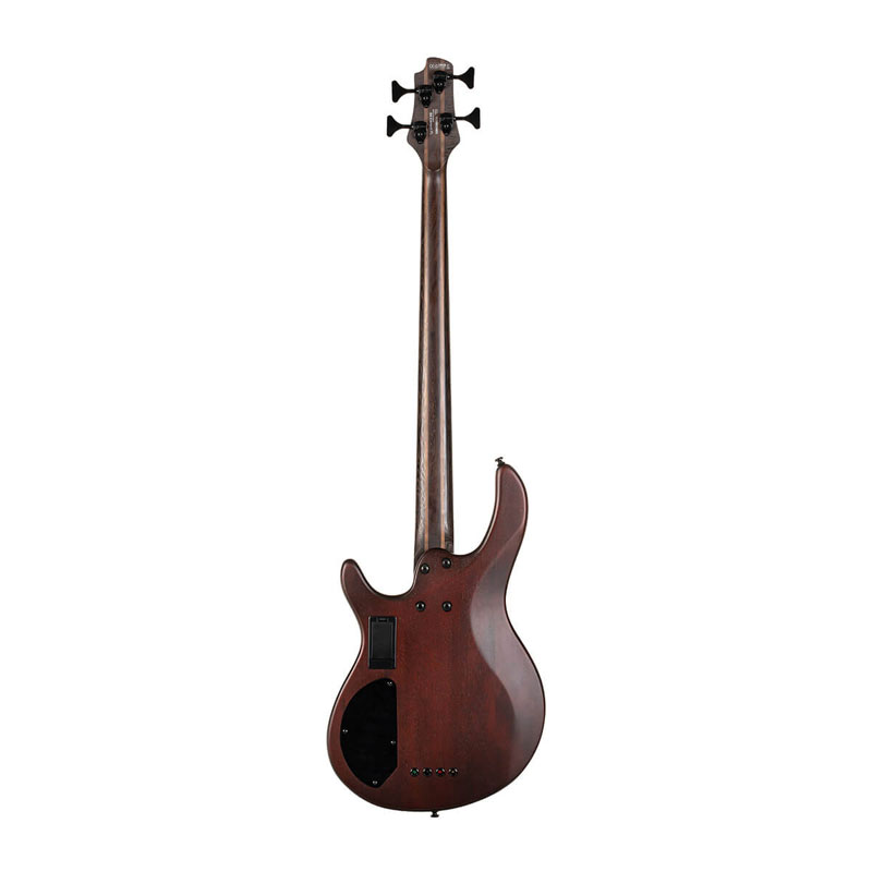 CORT B4 Element Fretless Bass Guitar Trans Black