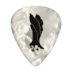 Prs Celluloid Picks 12pcs White Pearloid Medium
