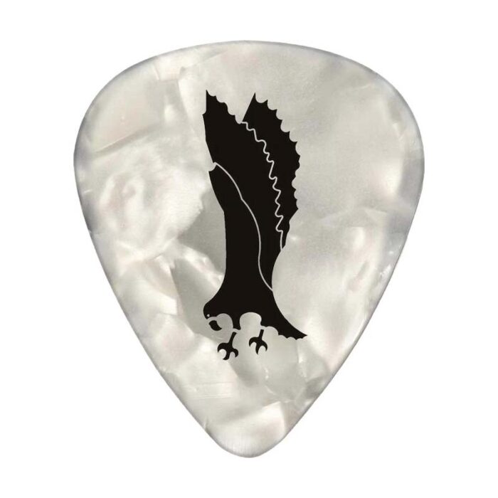 Prs Celluloid Picks 12pcs White Pearloid Medium