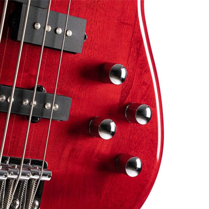 CORT Action Bass Plus Black 4 String Bass Guitar
