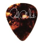 Prs Celluloid Picks 12 Pcs, Red Tortoise Medium