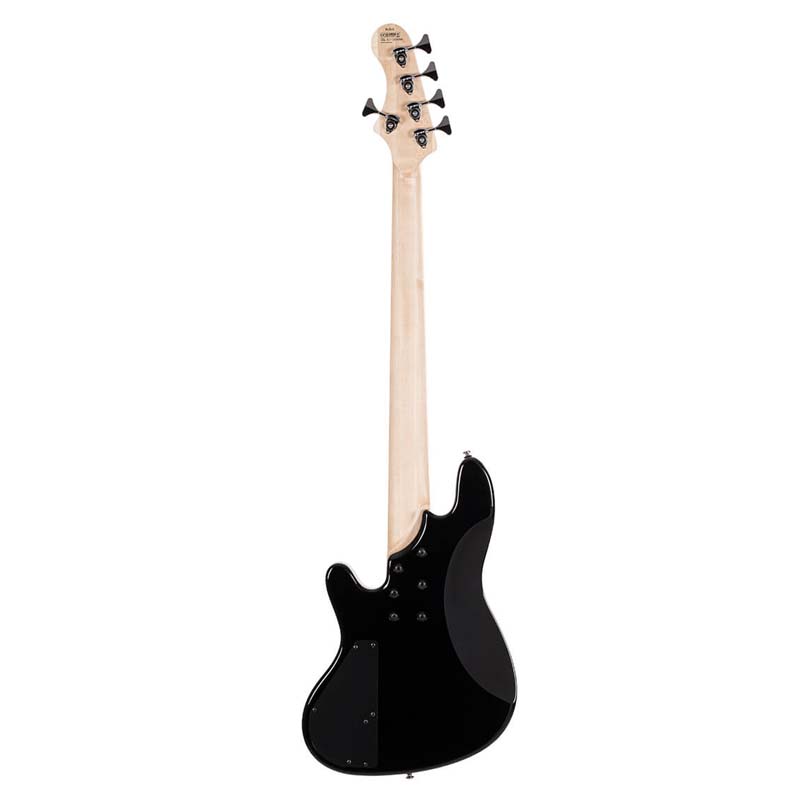 Cort Elrick NJS5 Black 5 String Bass Guitar Bartolini Elrick NJS Special Preamp with 3-band EQ