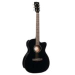 Cort L60CE-BK El/Acoustic Guitar Solid Spruce Black Gloss