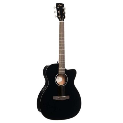 Cort L60CE-BK El/Acoustic Guitar Solid Spruce Black Gloss