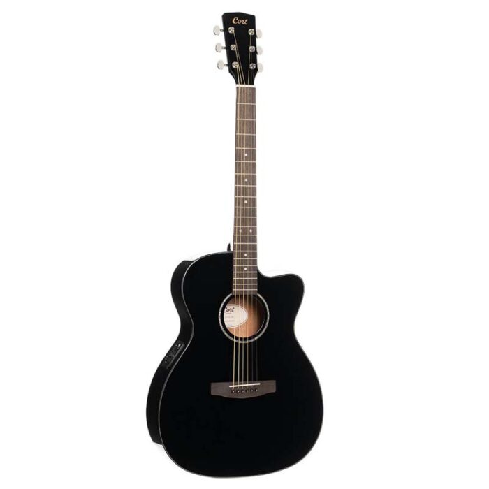Cort L60CE-BK El/Acoustic Guitar Solid Spruce Black Gloss