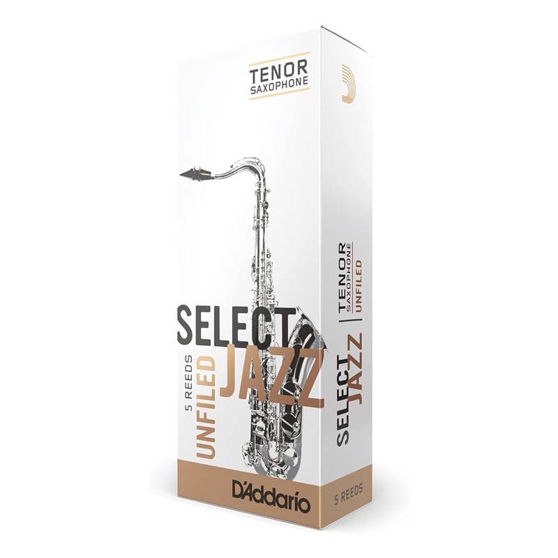 Daddario Select Jazz Unfield Organic Tenor Sax Reeds 3S Daddario Select Jazz Unfield Organic Tenor Sax Reeds 3S
