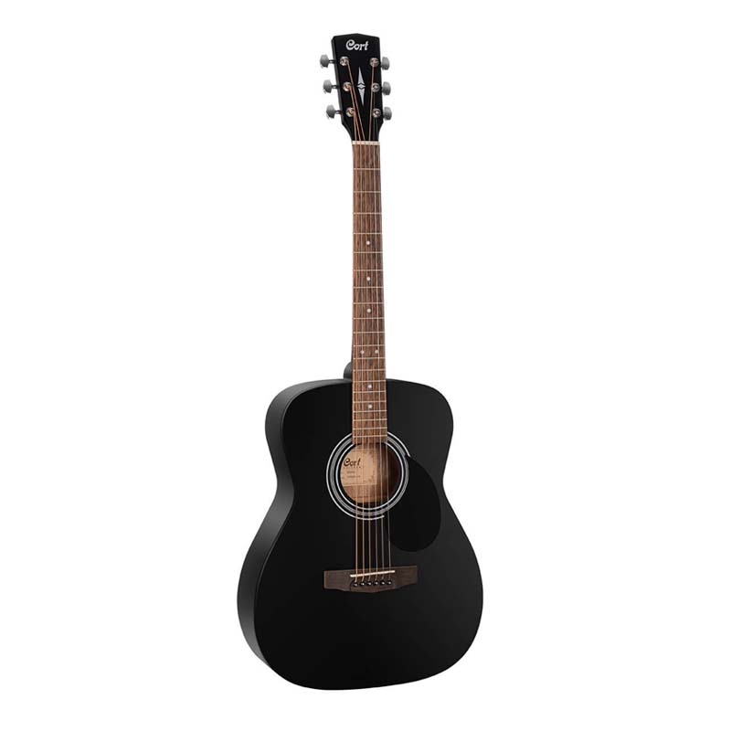 Cort AF510 BKS Acoustic Guitar Satin Black