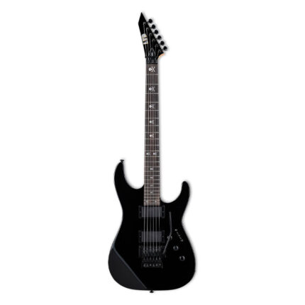 LTD KH-202 Kirk Hammett Floyd Rose Black Electric Guitar 