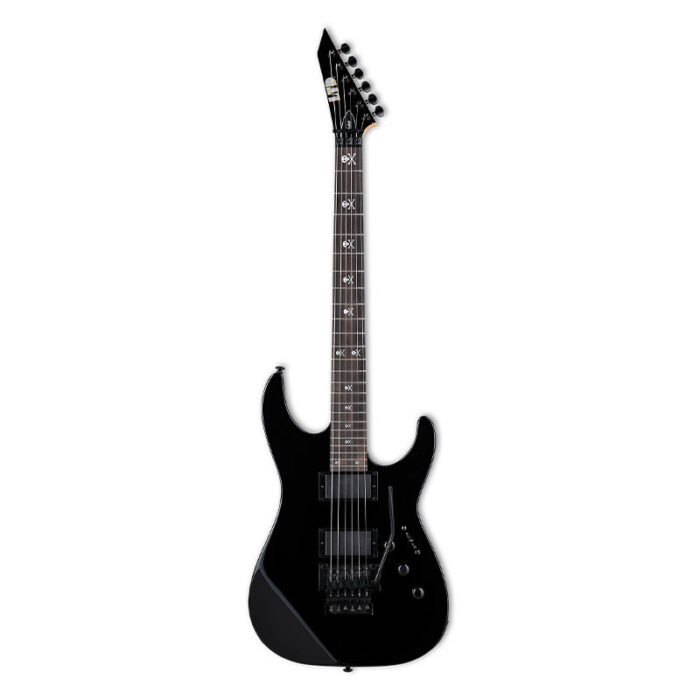 LTD KH-202 Kirk Hammett Floyd Rose Black Electric Guitar 