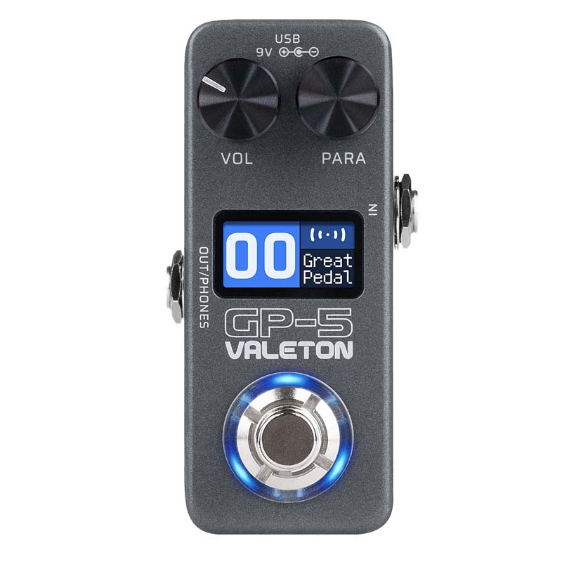 Valeton GP-5 Multi-Effect Pedal for Electric Guitar