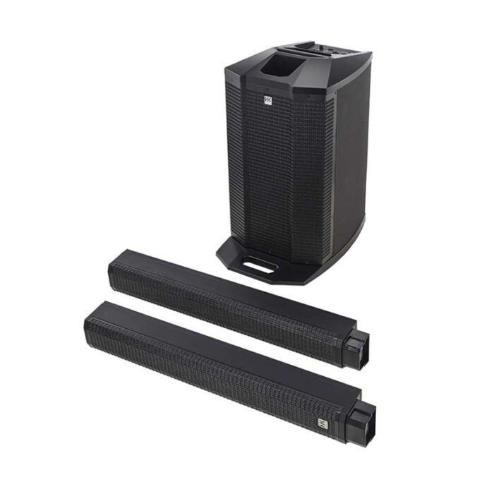 HK Audio Polar 12 MK2 Black -Active High-Performance Column PA System