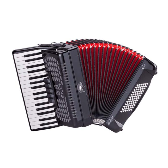 Soundstation Infinito Voce II 3472-BK Black Accordion 72 Basses