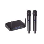 Soundsation WF-U216HH-A2 UHF dual 16-channel wireless system with two handheld mics UK plug
