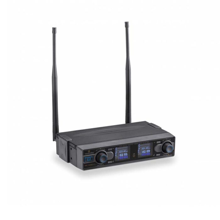 SOUNDSATION WF-D290HP MKII UHF DUAL DIGITAL WIRELESS MICROPHONE SYSTEM