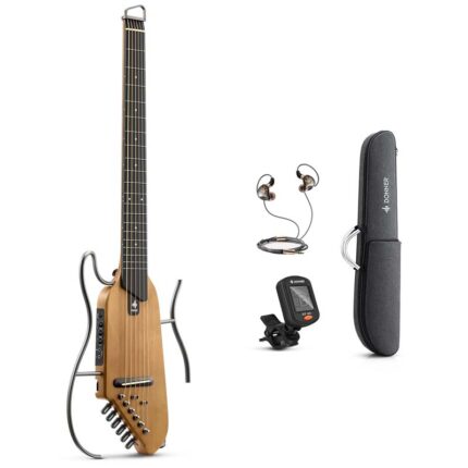 Donner HUSH-I MPL  Portable Acoustic Guitar - Maple