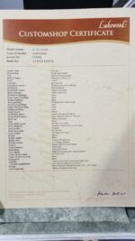 Lakewood Custom A-14 Auditorium AAA European spruce,el/acc guitar