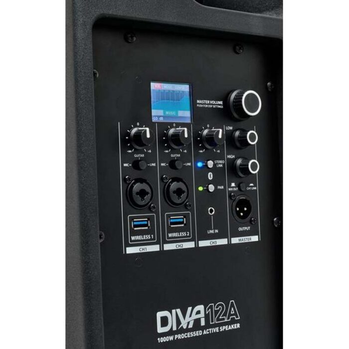 PROEL DIVA12A Active Speaker 12 BLUEOOTH 1000W DSP