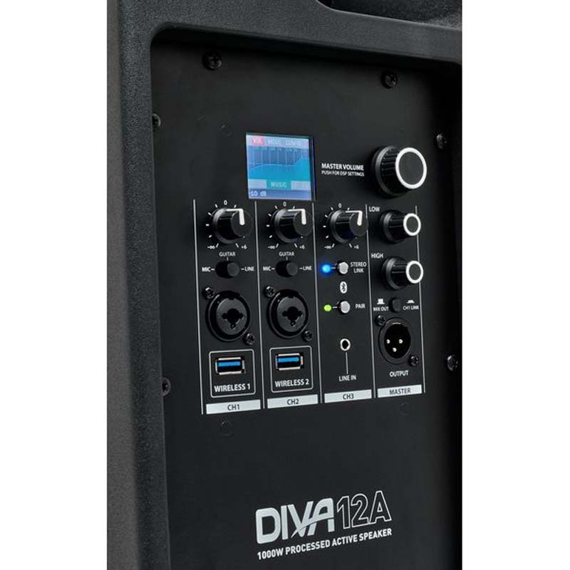 PROEL DIVA12A Active Speaker 12 BLUEOOTH 1000W DSP