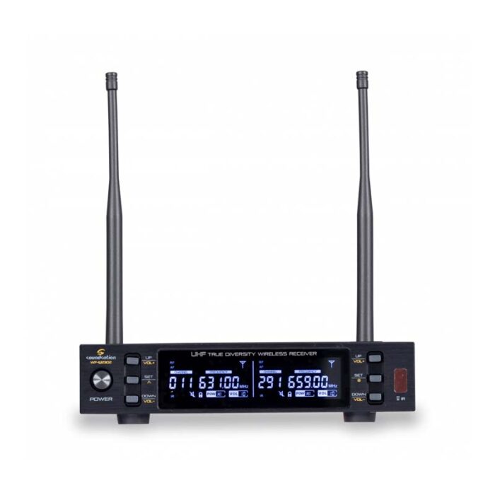 Soundsation WF-U2302HH Dual Wireless Microphone System With 2 Handheld Mics 630-660MHz