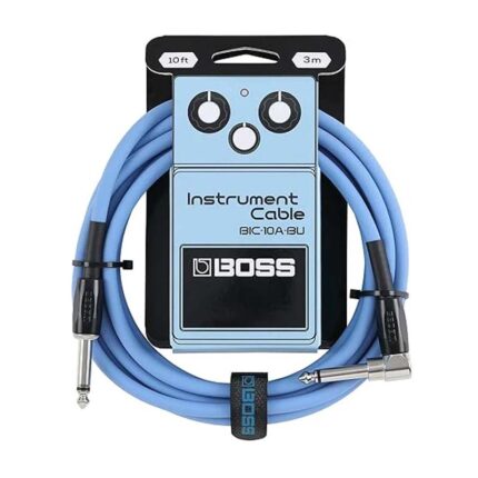 BOSS BIC-10A-BU 3M Blue Instrument Cable BOSS BIC-10A-BU 3M Blue Instrument Cable