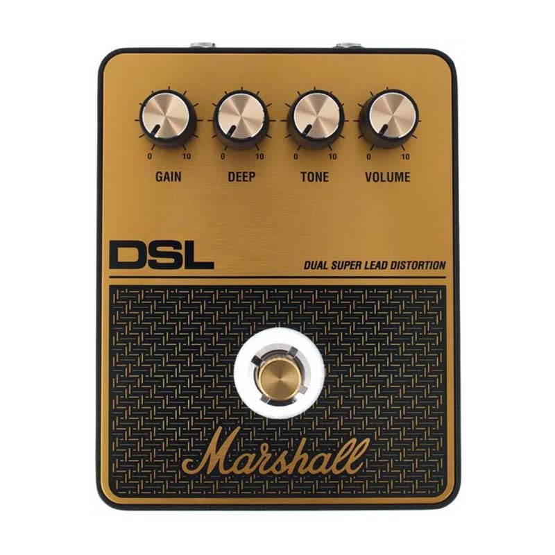 Marshall DSL Distortion Effect Pedal for Electric Guitar Marshall DSL Distortion Effect Pedal for Electric Guitar