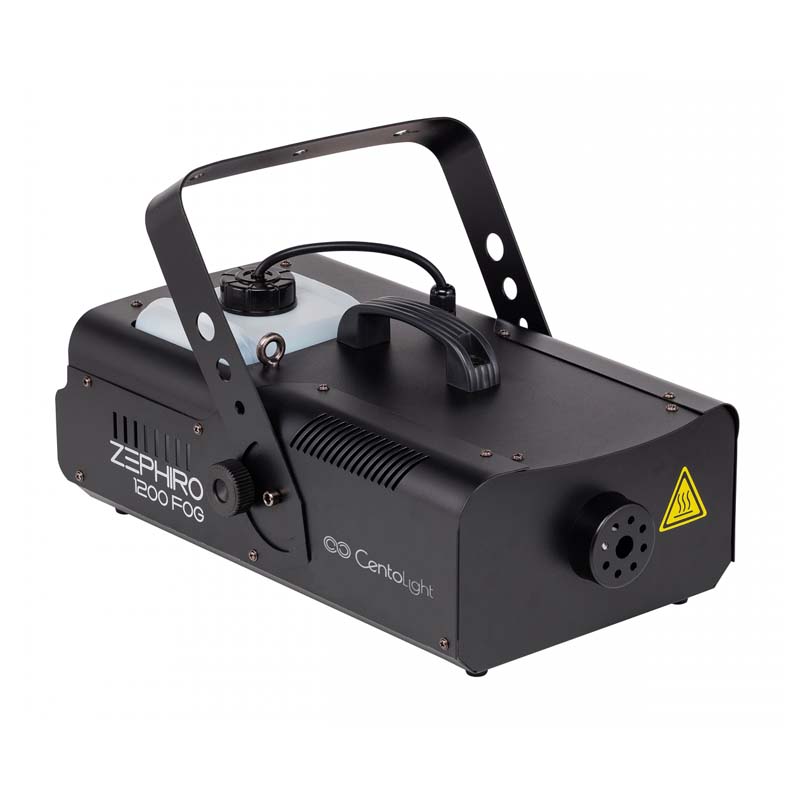 Centolight Zephiro Fog 1200 Powerful Fog Machine With Wired And Wireless Controllers.