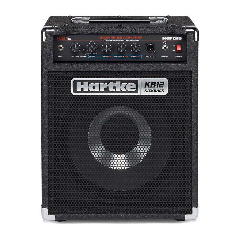 Hartke kickback12 Bass Combo Amp , Class D amplifier , 500W , 12neodymium