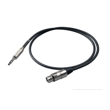 Proel BULK210LU5 6.3 mm Stereo jack plug-  XLR  female  5 meters cable