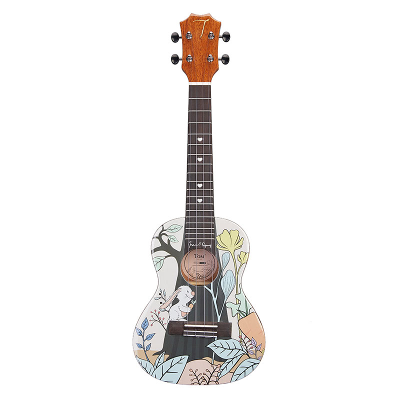 TOM NANA-C3 Concert UKELELE  TOP Solid Mahogany