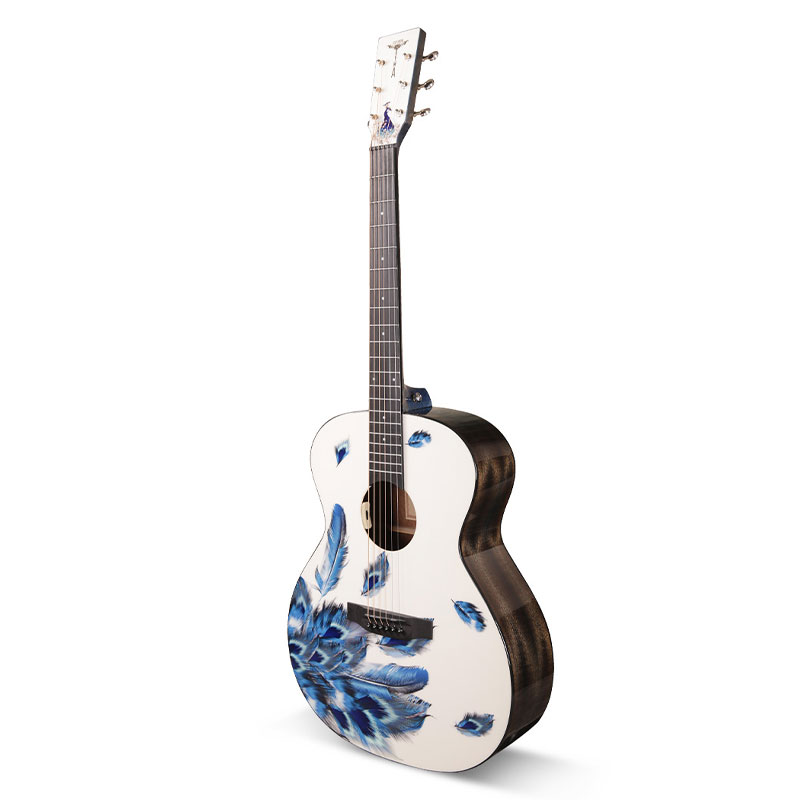 TYMA V-3 Plume Electro/Acoustic Guitar Solid Sitka Spruce Top