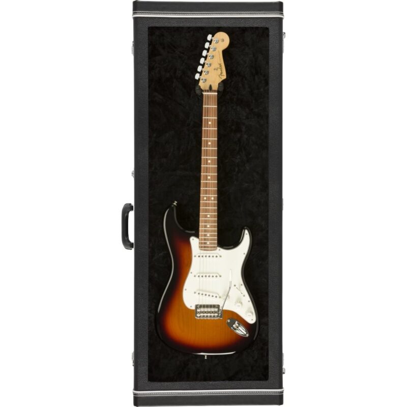 FENDER GUITAR DISPLAY CASE,BLACK