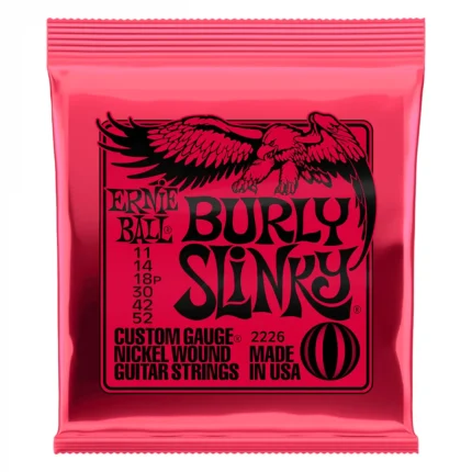 Burly Slinky Nickel Wound Electric Guitar Strings 11-52 Gauge