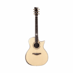 TYMA STAR-SEA ALL SOLID EL/ACOUSTIC GUITAR,w/h CASE, FISHMAN SONITONE GT2