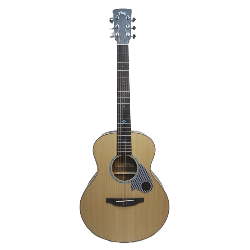 TYMA TS-5P TOP SOLID GUITAR WITH BAG,EQ FISHMAN SONITONE GT2