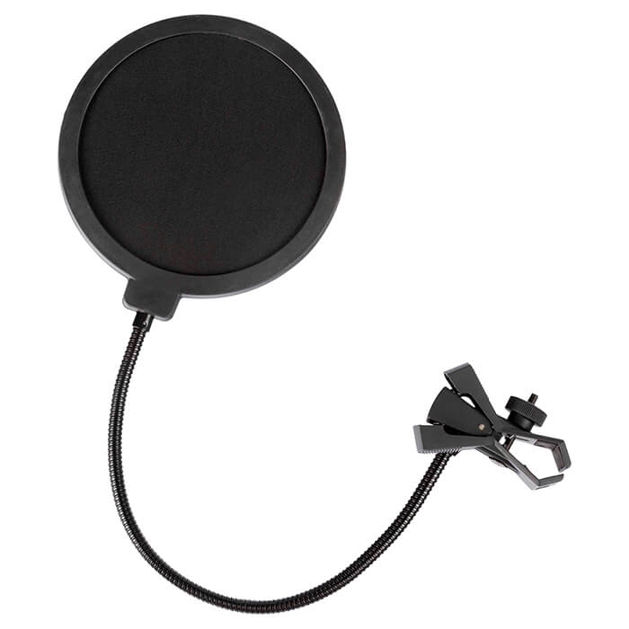 PROEL APOP65 Nylon screen pop filter adjustable gooseneck / clip with fastening screw