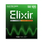 Elixir 14102 Nanoweb Medium Longscale 50-105 bass strings set