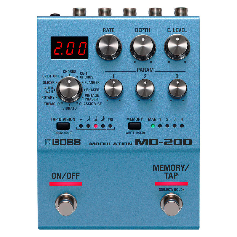 Boss MD-200 Modulation Effect Pedal For Electric Guitar