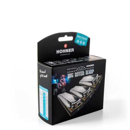 HOHNER [M5900PP] Set Pro Pack Hohner Big River Harp, B-major (C, G, A)