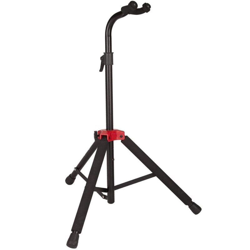 FENDER DELUXE HANGING GUITAR STAND, BLACK/RED 0991803000