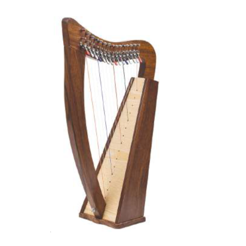 Halifax Harp 15 String White w/Professional Levers 2800-R