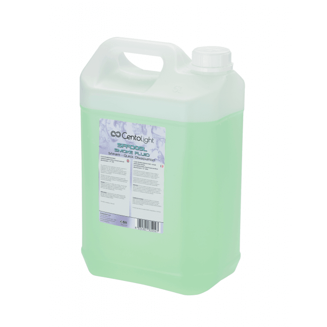 CENTOLIGHT SFFD05L SMOKE FLUID FAST DISSIPATING 5L TANK