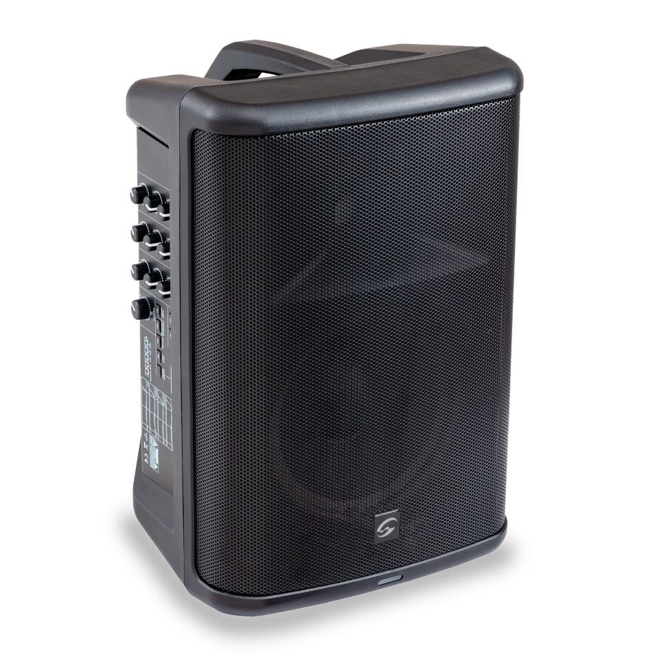 SOUNDSATION GO-SOUND 8 STREET 8” PORTABLE POWERED SPEAKER WITH RECHARGEABLE BATTERY SOUNDSATION GO-SOUND 8 STREET 8” PORTABLE POWERED SPEAKER WITH RECHARGEABLE BATTERY