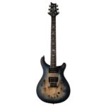 PRS SE CUSTOM 24-08 POPLAR BURL LTD-LAKE BLUE MIDNIGHT EL.GUITAR