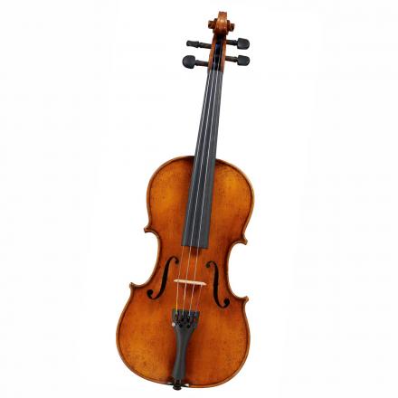 TONONI VN520 SET 4/4 ALL SOLID CARBONE CARBON BOW ,GEMINIANI CASE - GERMANY