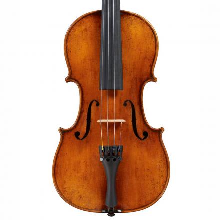 TONONI VN520 SET 4/4 ALL SOLID CARBONE CARBON BOW ,GEMINIANI CASE - GERMANY