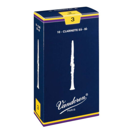 VANDOREN Traditional Clarinet Reeds Bb No.1 ½