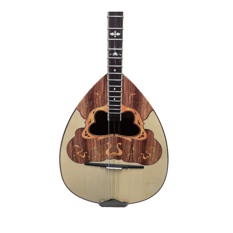 BOUZOUKI 6 STRINGS WALNUT NO.1 HAND MADE IN GREECE  SPRUCE TOP