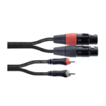 CORDIAL EU 3 FC 2X RCA outputs to 2X XLR inputs